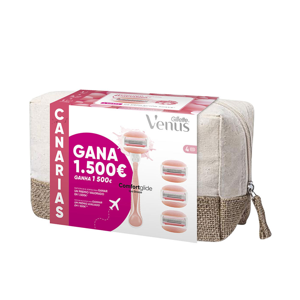 Gillette VENUS SPA BREEZE CANARIAS necessaire máquina + 4 recargas
