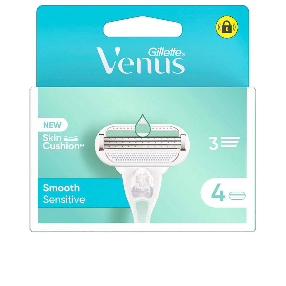 Gillette VENUS SMOOTH SENSITIVE recarga 4 unidades