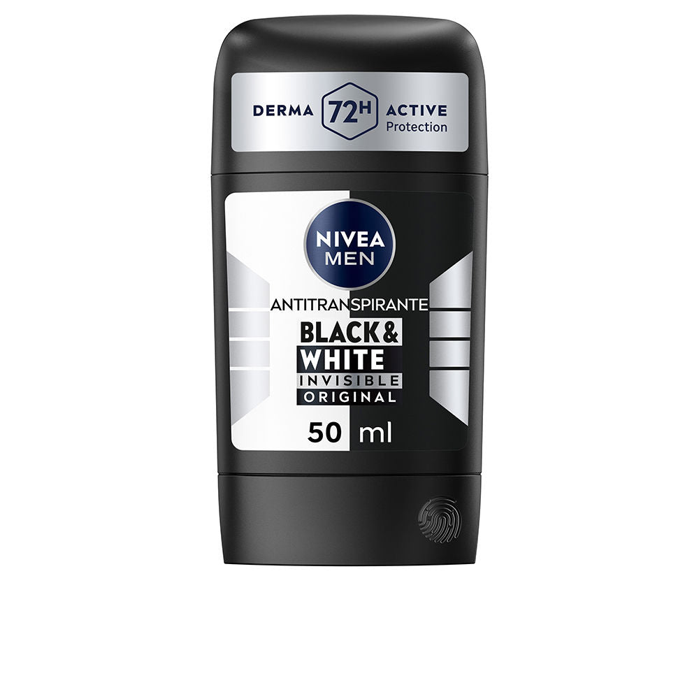 Nivea MEN BLACK and WHITE INVISIBLE ORIGINAL stick desodorizante 50 ml
