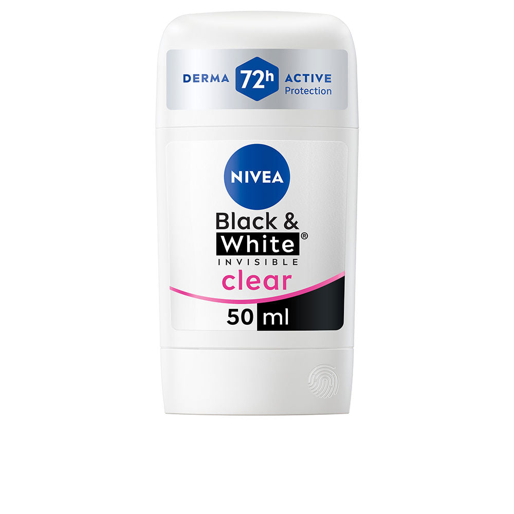 Nivea BLACK and WHITE INVISIBLE desodorizante stick 50 ml