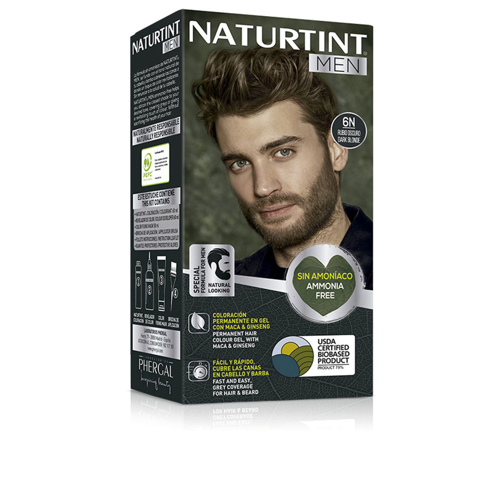 NATURTINT MEN #6N rubio oscuro 1 unidad