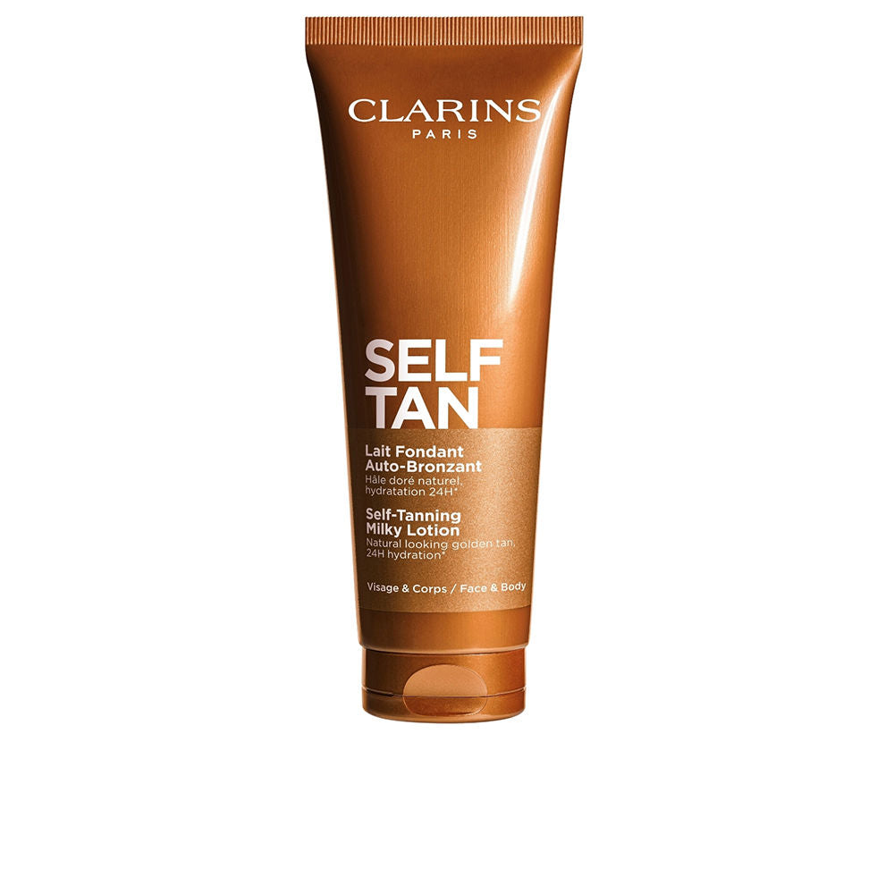 Clarins Selbstbräunungsmilch für Gesicht und Körper 125 ml