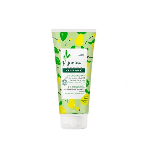 Klorane Petit Junior Gel de ducha Cuerpo y Cabello Pera 200 ml