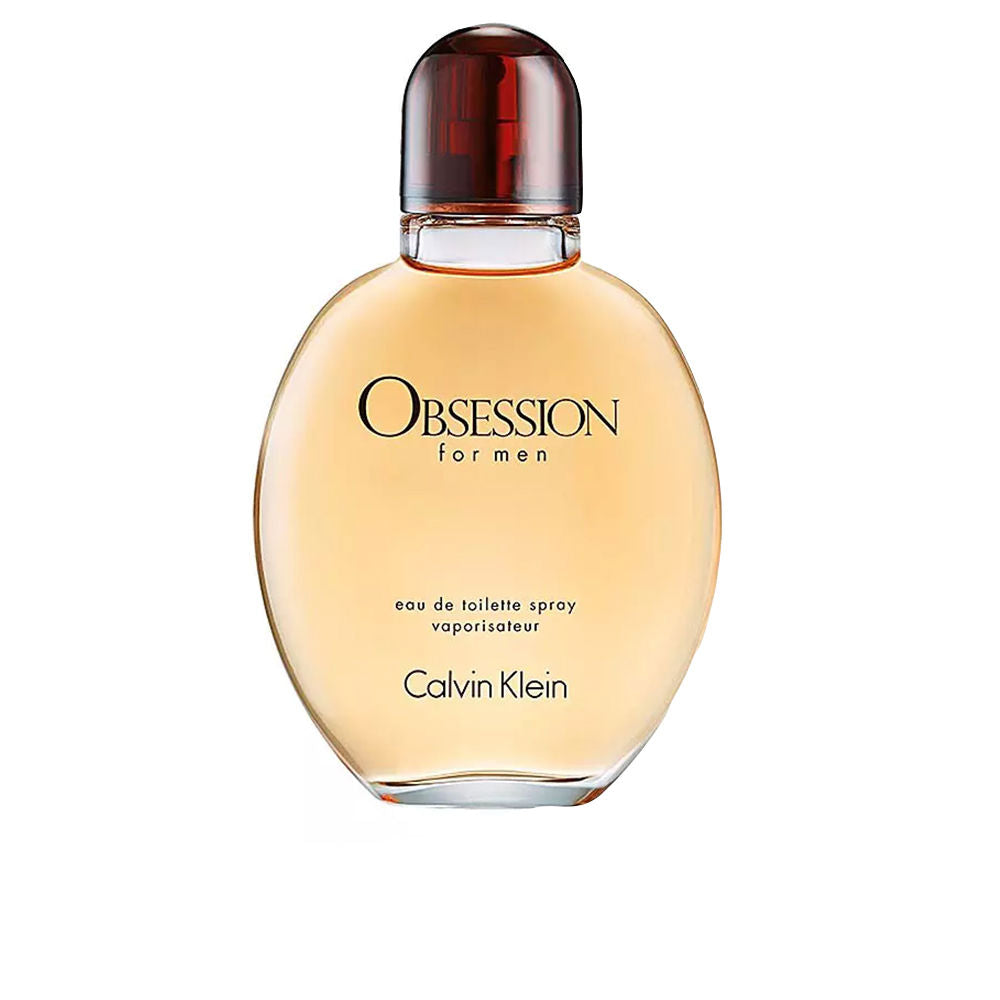 CALVIN KLEIN Obsession For Him Eau de Parfum | Perfume de hombre con notas de bergamota, mandarina y sándalo | Alta intensidad | 125ml