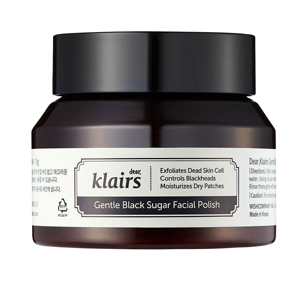 Klairs Exfoliante facial suave de azúcar negro 110 gr