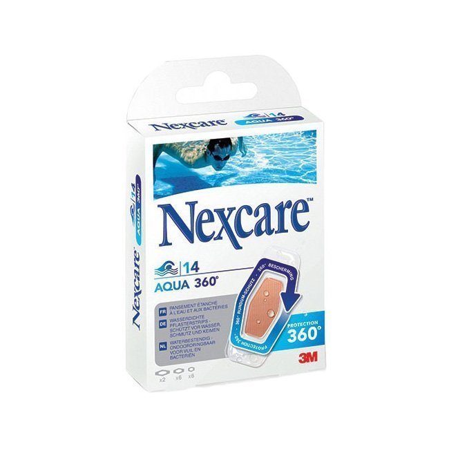 Nexcare Aqua 360 Pensos Resistentes à Água 14unid