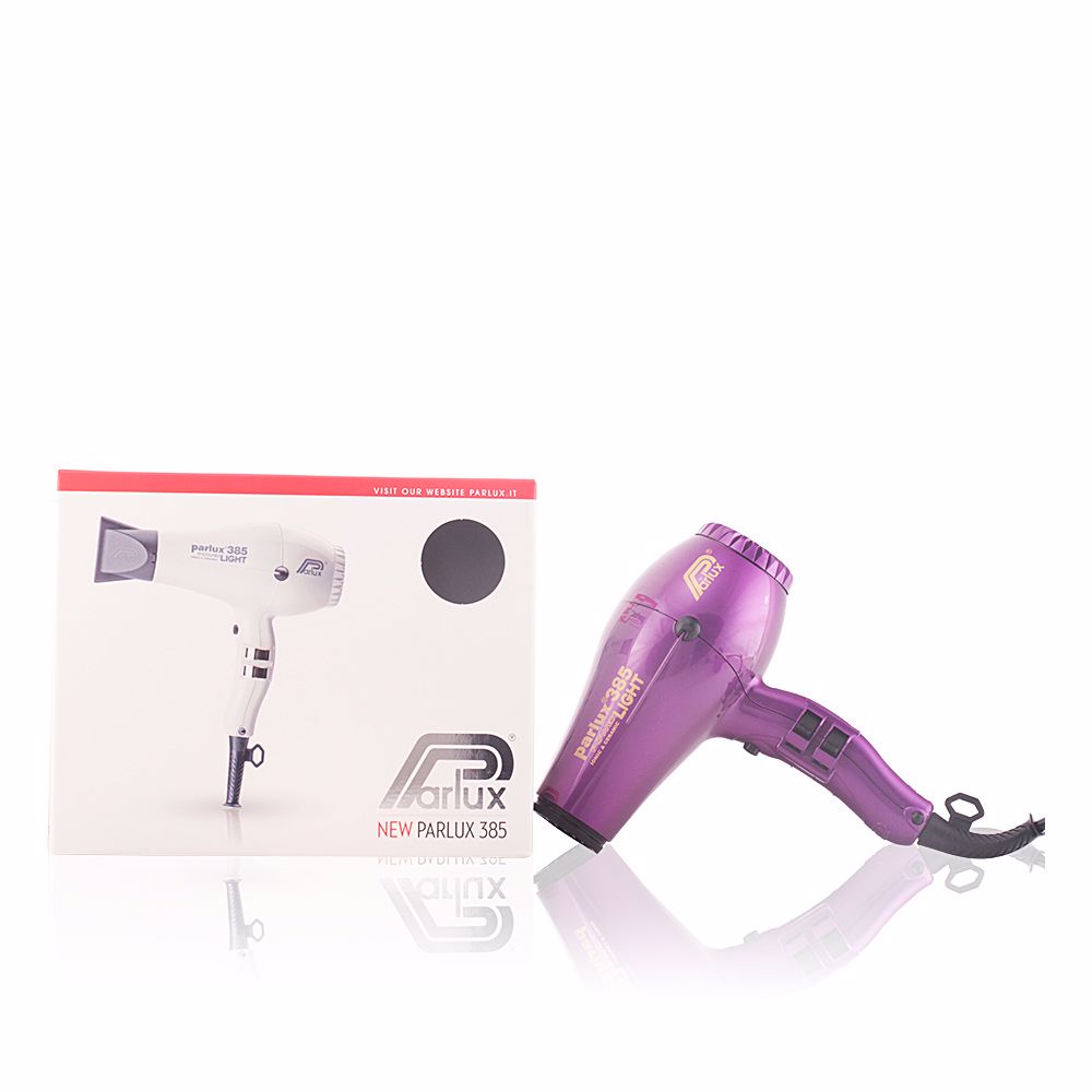Parlux Secador de Cabelo 385 powerlight iónico e cerâmica roxo 1 unidade