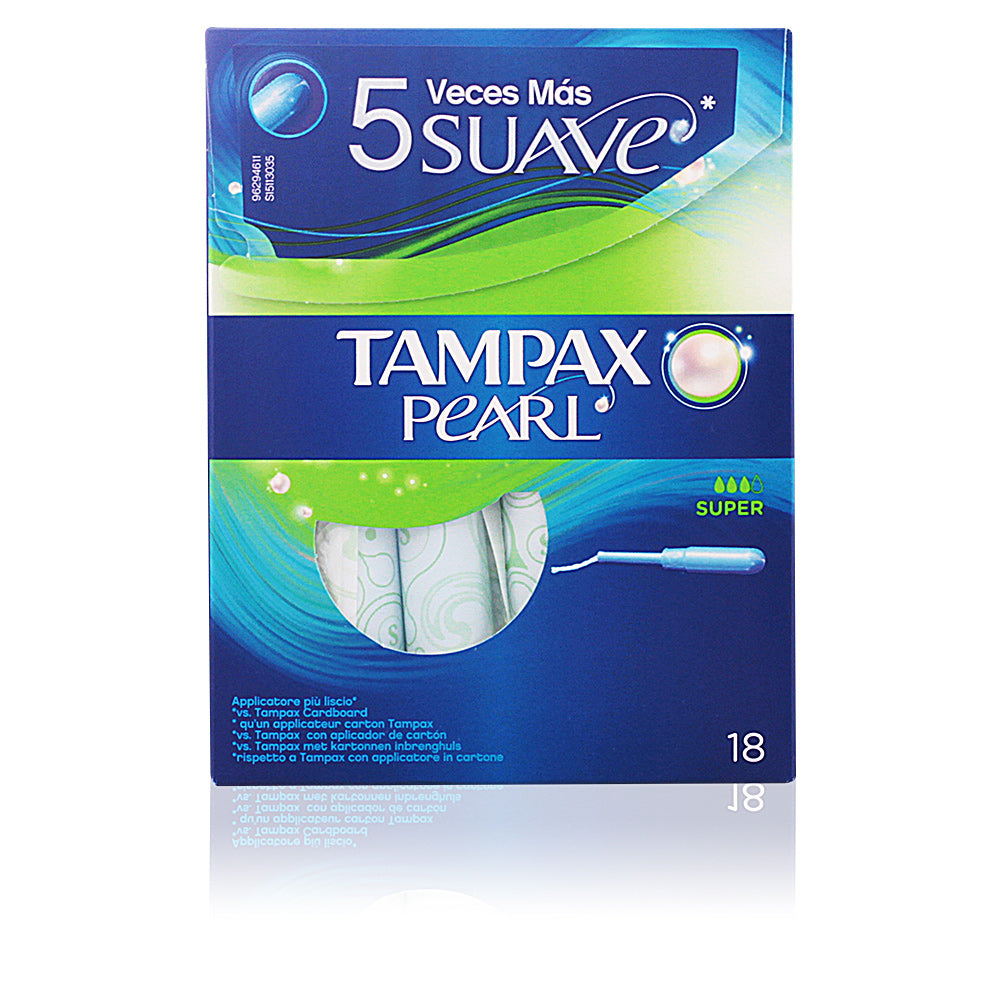 Tampax Pearl Tampões Super 18 Unidades