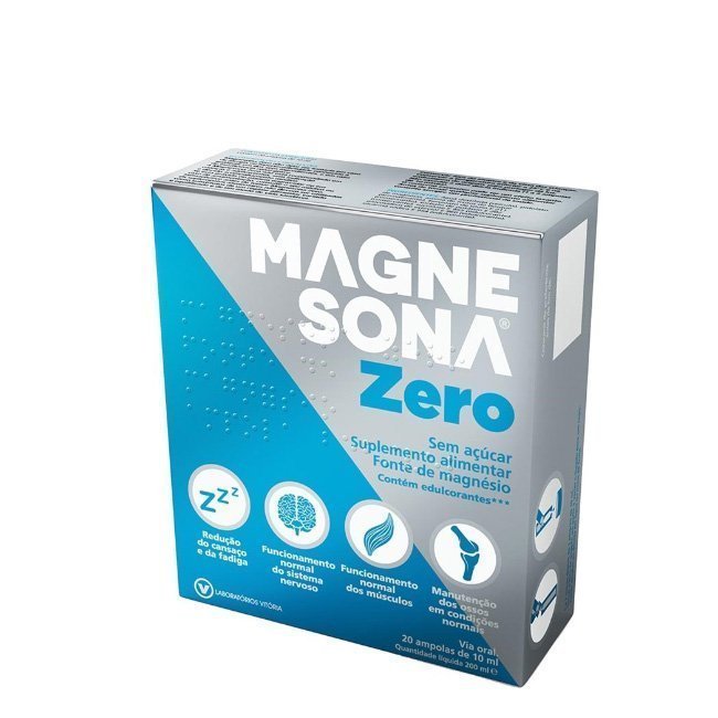 Magnezero Ampolas Bebíveis 20un