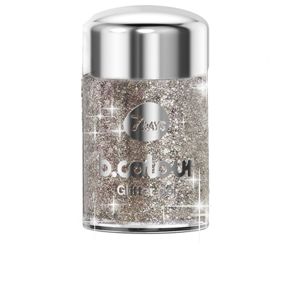 7Days B.Colour We Facial And Body Glitter Gel Mini Color 04 Dear Santa 10g