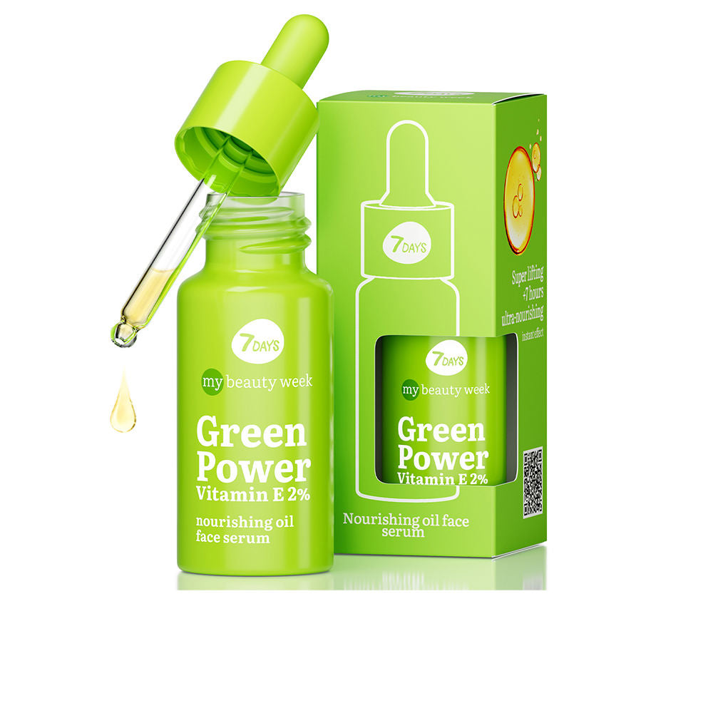 7Days Green Power Vitamin E 2% Nourishing Oil Facial Serum 20ml