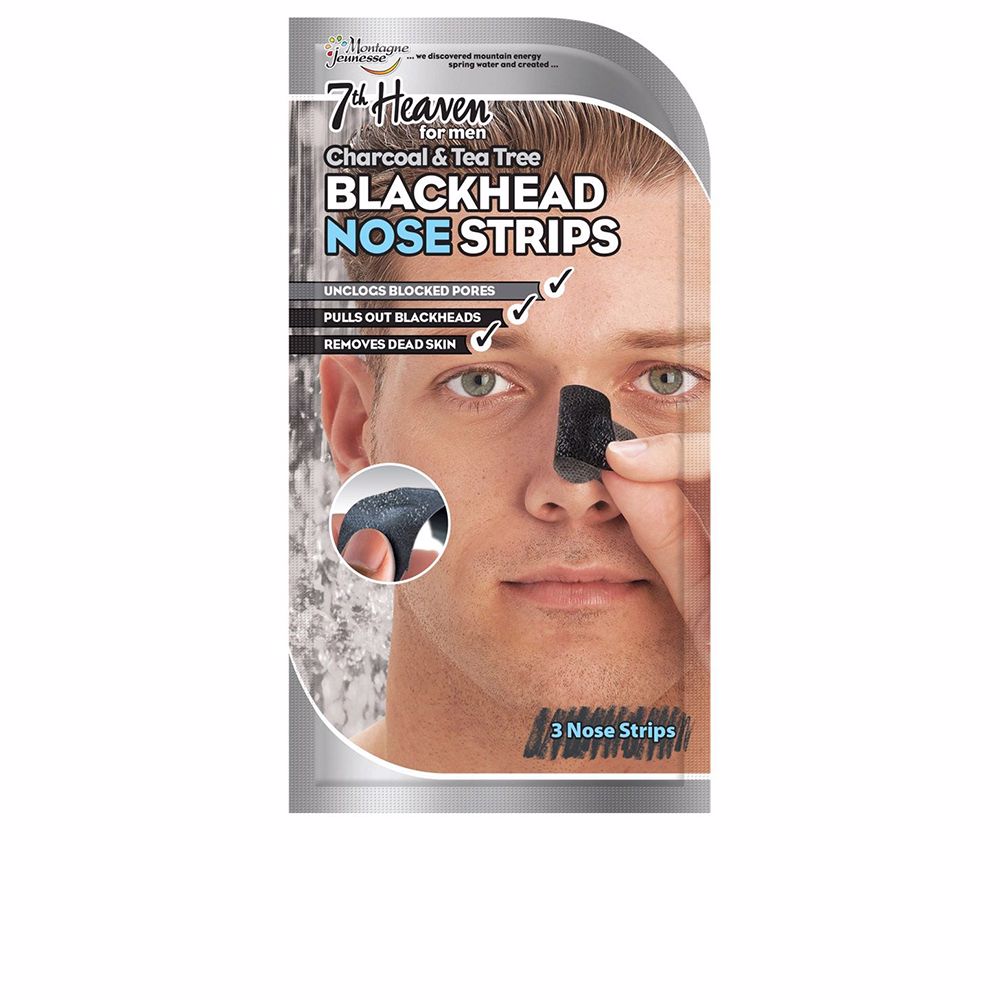 7Th Heaven For Men Black Head Nose Strips x3