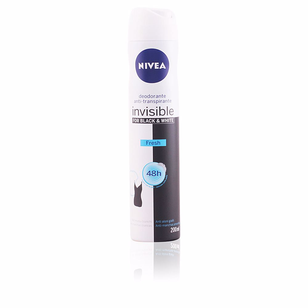 Nivea BLACK and WHITE INVISIBLE FRESH desodorizante spray 200 ml