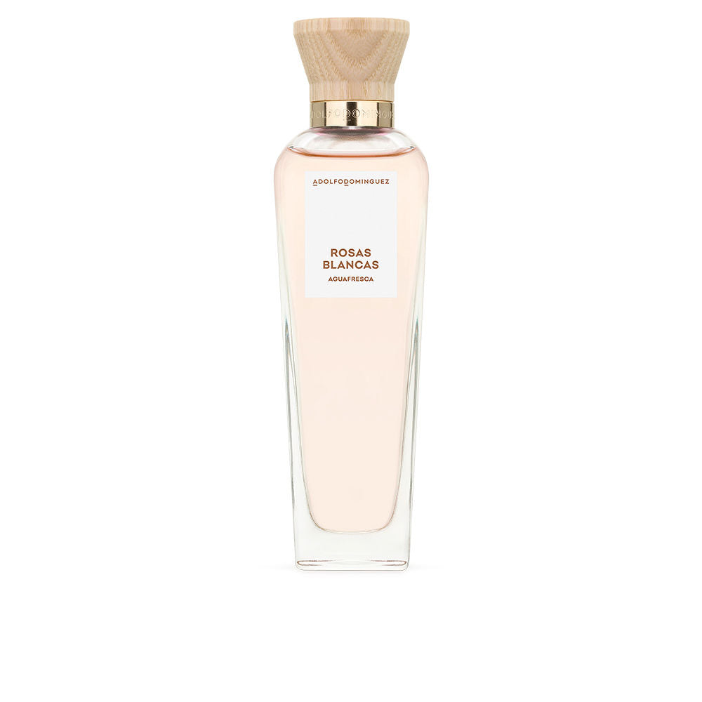 Adolfo Dominguez Agua Fresca de Rosas Blancas Agua de Tocador Vaporizador, 120 Ml
