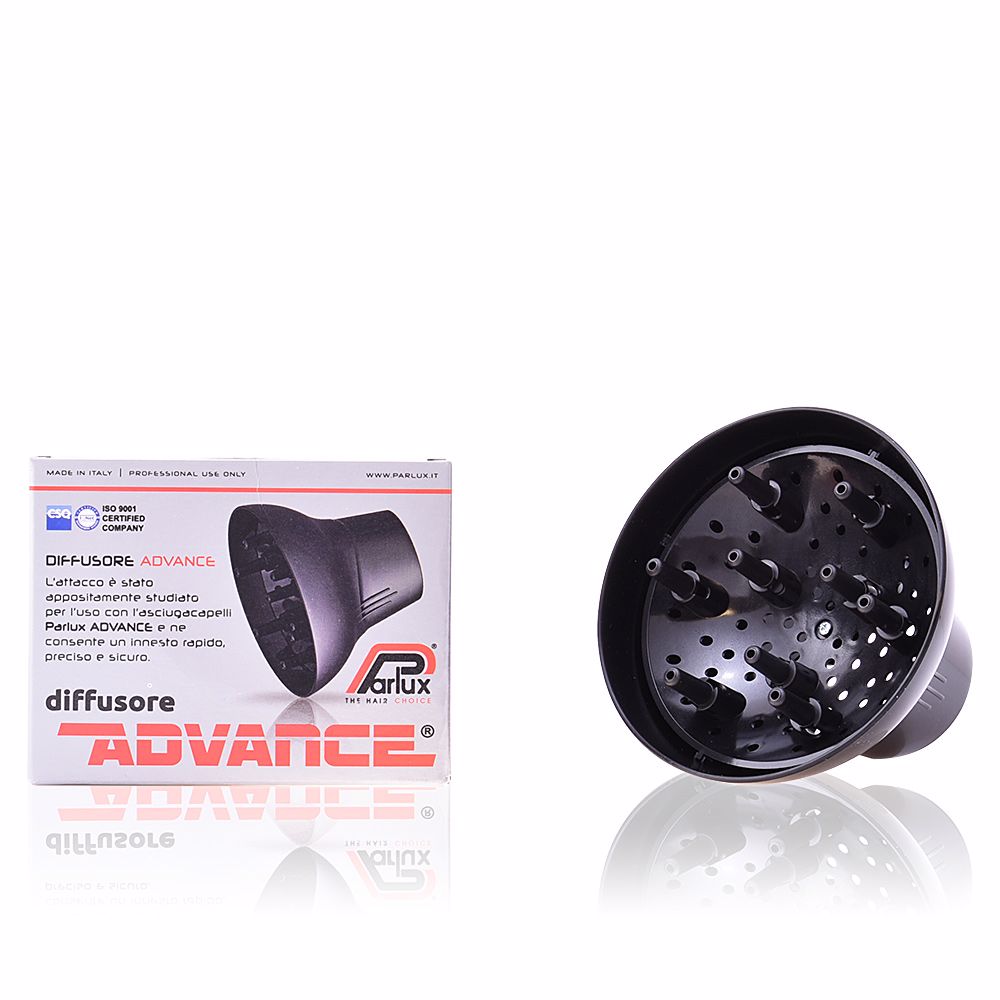 Parlux Advance - Difusor softstyler para secador Parlux ADVANCE solamente, Negro