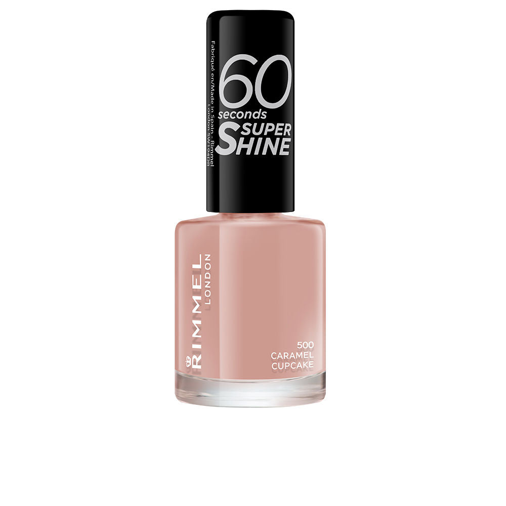 Rimmel London 60 SECONDS SUPER SHINE verniz de unhas #500-caramel cupcake 8 ml