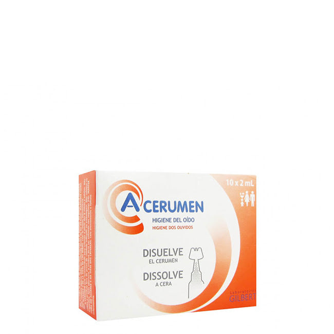 A-Cerumen Solução Auricular Unidoses 10x2ml