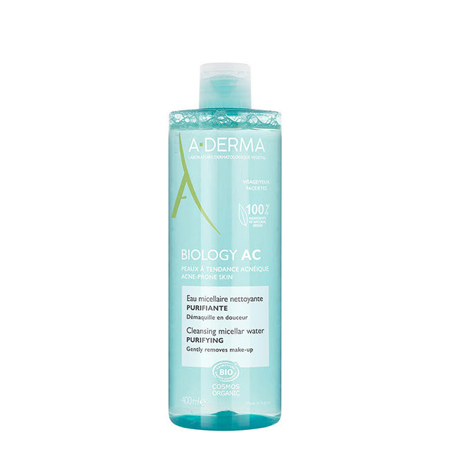 A-Derma Biology AC Água Micelar Purificante 400ml