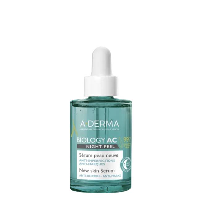A-Derma Biology AC Night Peel Sérum Anti-Manchas 30ml