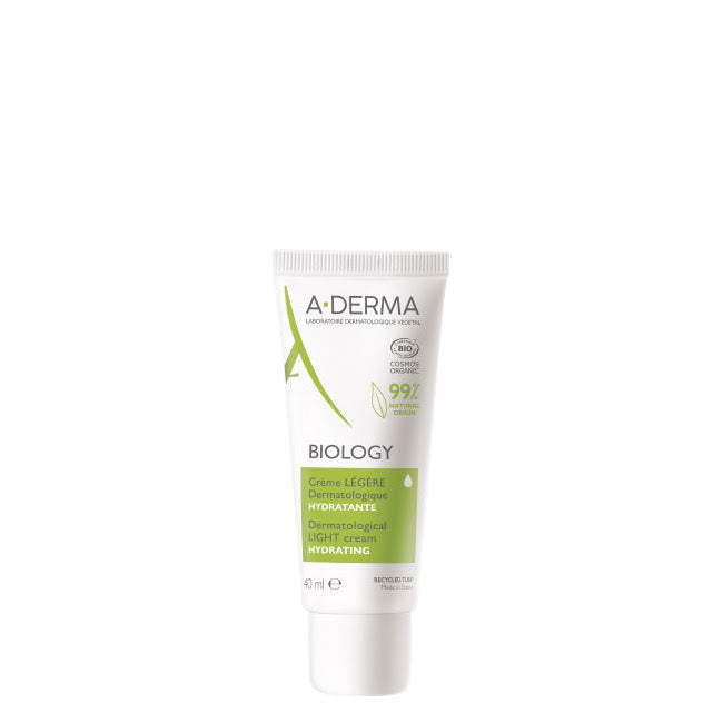 A-Derma Biology Creme Ligeiro Hidratante Dermatológico 40ml