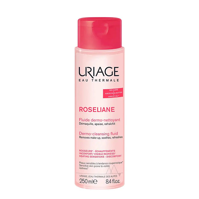 Uriage Roséliane Fluido de Limpeza Calmante 250ml