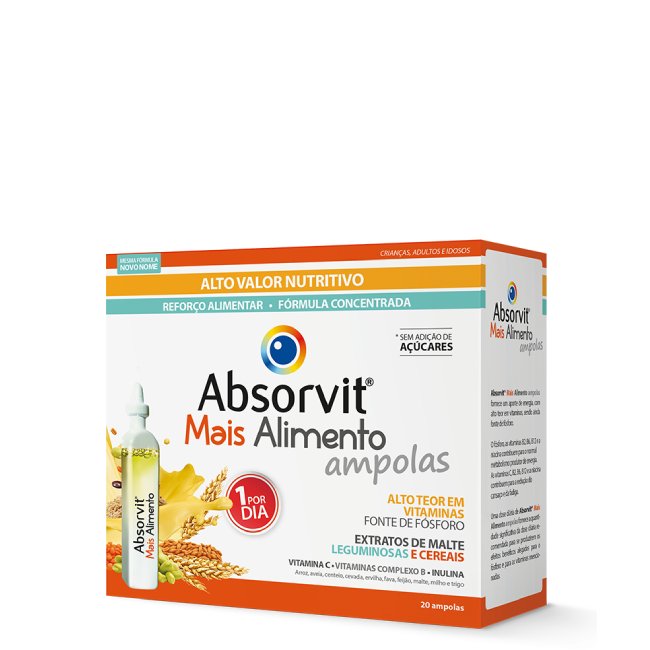 Absorvit More Food Ampullen 20 Stück