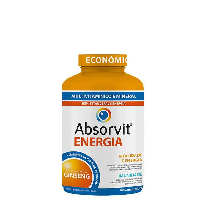 Absorvit Energia 100 Comprimidos