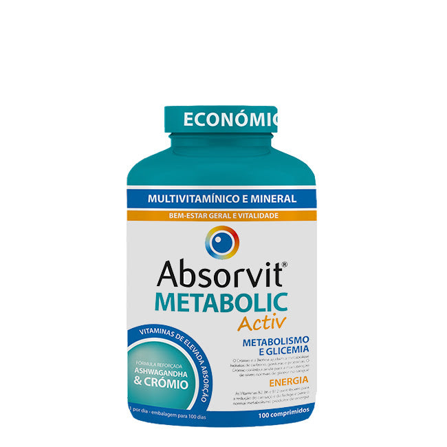 Absorvit Metabolic Activ 100 comprimidos