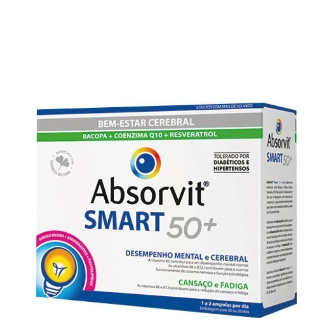 Absorvit Smart50+ Ampollas 30x10 ml