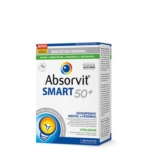 Absorvit Smart50+ Capsules x30