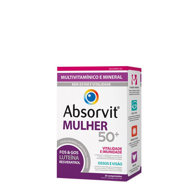 Absorvit Mulher 50+ Comprimidos x30