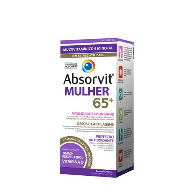 Absorvit Mulher 65+ Emulsão 300ml