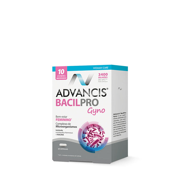 Cápsulas Advancis Bacilpro Gyno x20