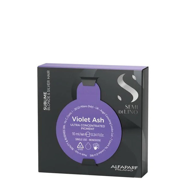 Alfaparf Milano Semi Di Lino Sublime Violet Ash Pigmento Concentrado 10ml