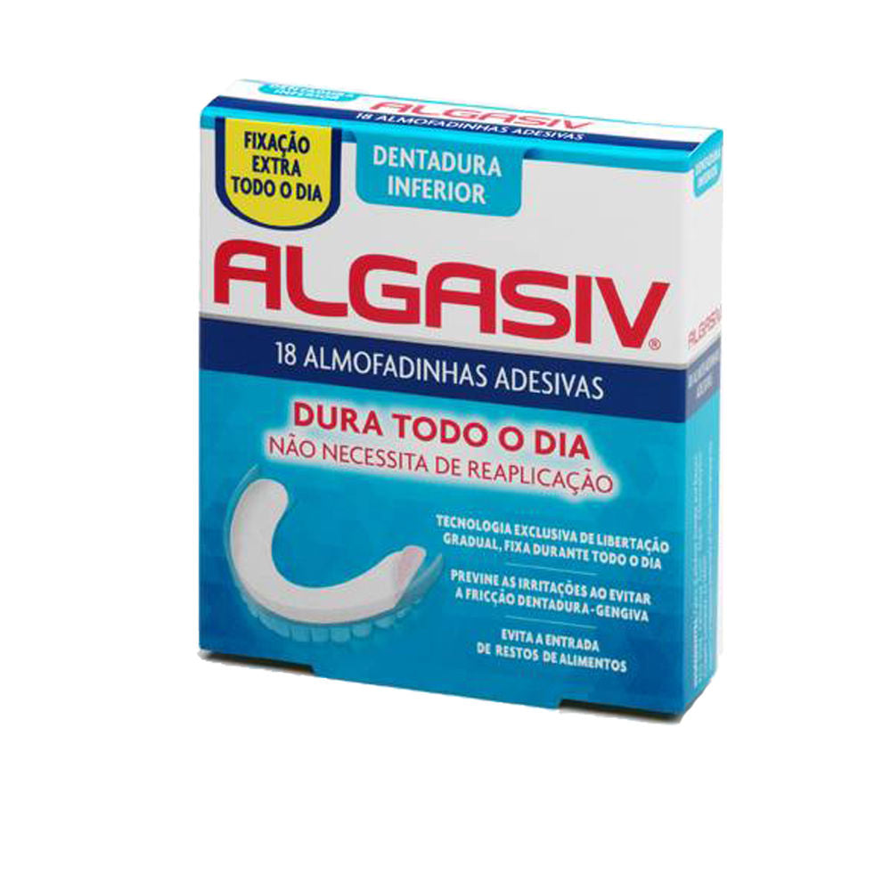 Almohadillas Adhesivas Inferiores Algasiv 18U