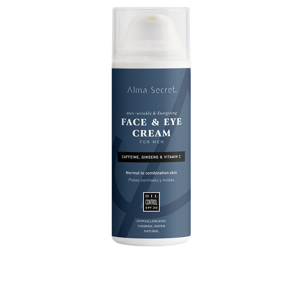 Alma Secret Men Face and Eye Contour Cream SPF20 50ml