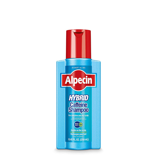 Champú híbrido con cafeína Alpecin para cuero cabelludo sensible (250 ml)