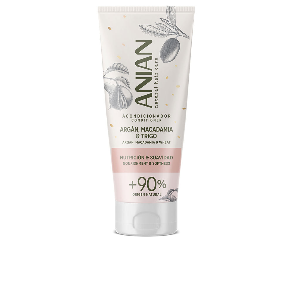 Suavizante de telas de argán, macadamia y trigo Anian 250 ml