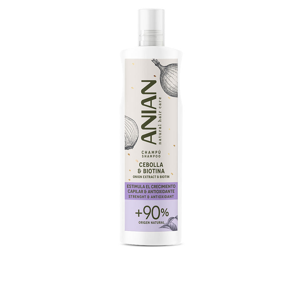 Champú Anian con extracto de cebolla y biotina 400 ml
