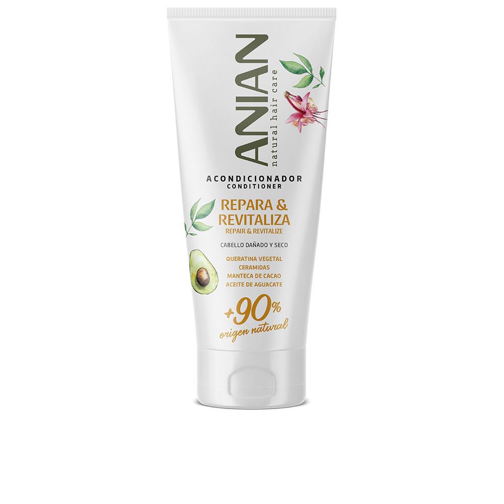 Suavizante de keratina vegetal Anian Repara y revitaliza 250 ml