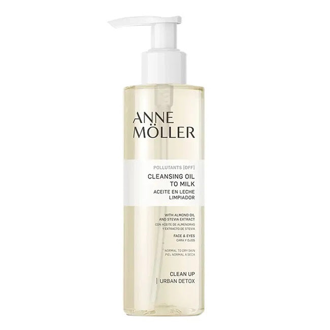 Anne Möller Clean Up Cleansing Oil to Milk Face and Eyes Óleo de Limpeza 200ml