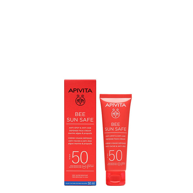 Apivita Bee Sun Safe Anti-Flecken & Anti-Aging Creme LSF50 50ml