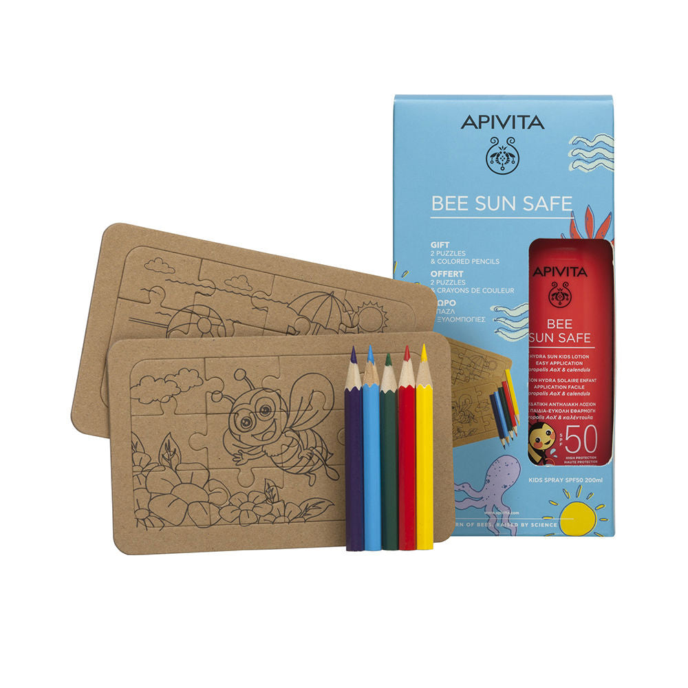 Apivita Bee Sun Safe Kids 2 Puzzles Gift Set