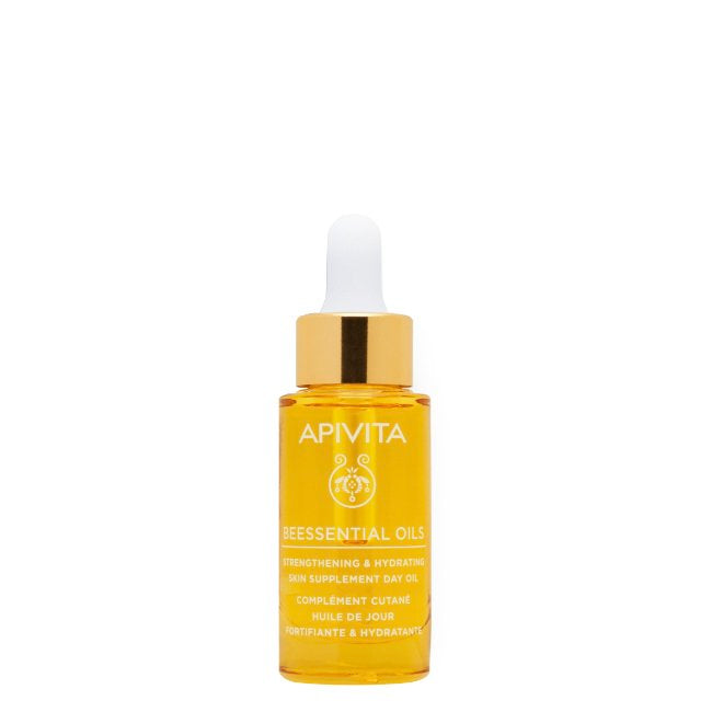 Apivita Beessential Oils Óleo de Dia Fortificante e Hidratante 15ml