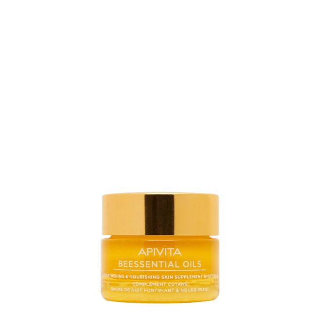 Apivita Beessential Oils Bálsamo de Noite Fortificante e Nutritivo 15ml