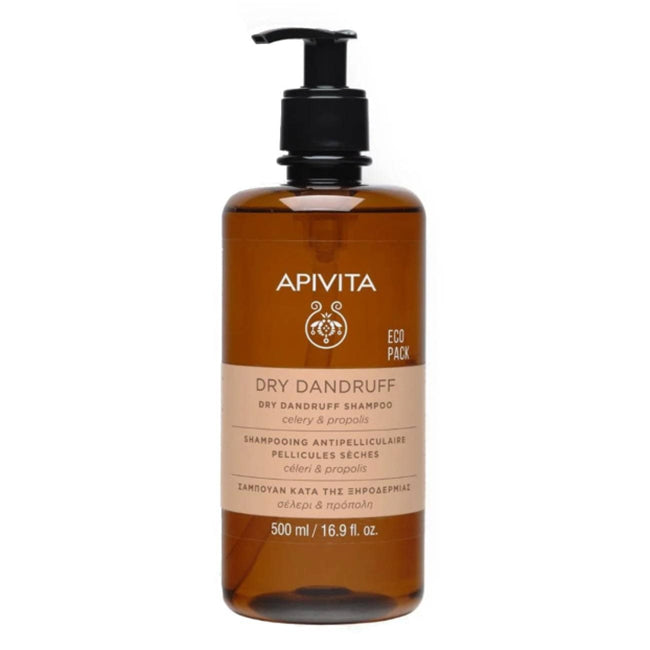 Champú seco anticaspa Apivita 500 ml