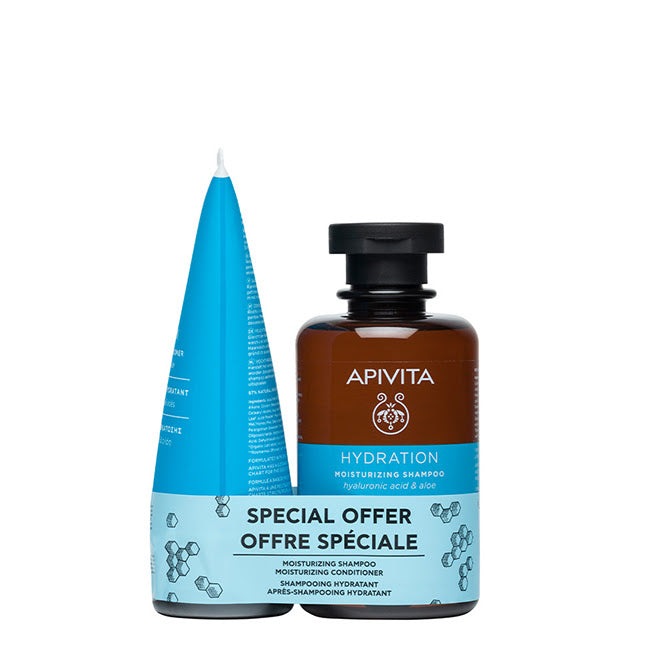 Apivita Pack Hidratacion Champu 250ml + Acondicionador 150ml