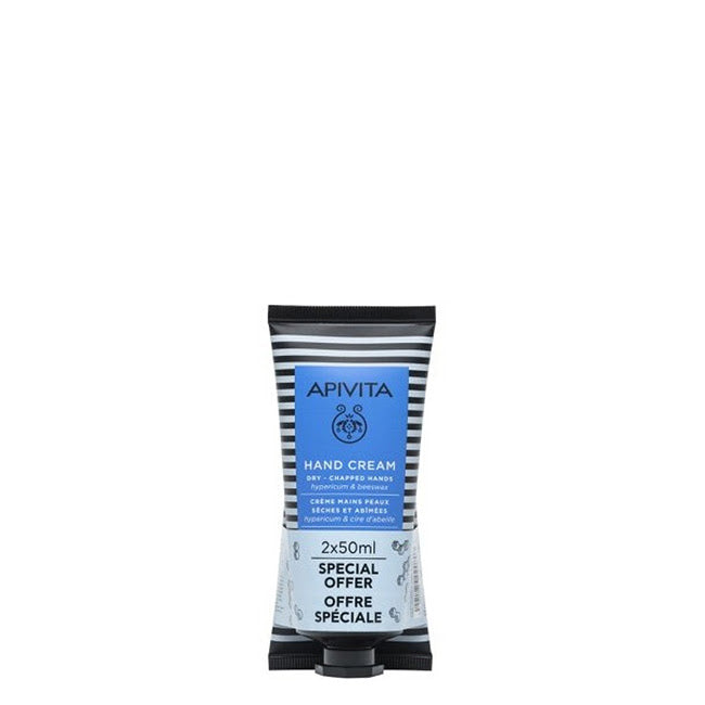Apivita Duo Creme de Mãos Hipericão e Cera de Abelha 2x50ml