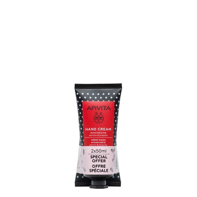 Apivita Duo Creme de Mãos Jasmim e Própolis 2x50ml