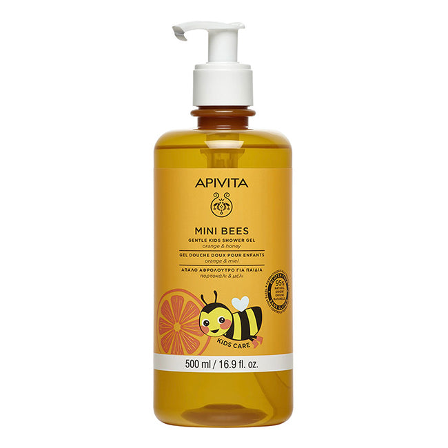 Apivita Mini Bees Gel De Banho Laranja e Mel 500ml